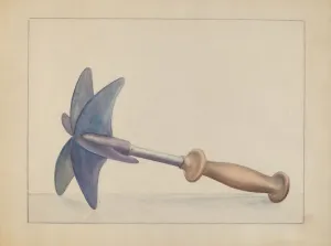 Chopping Prints: Chopping Knife, 1935 / 1942. Creator: Hester Duany
