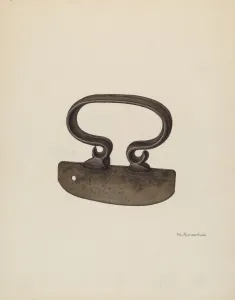 Chopping Knife, c. 1940. Creator: Nicholas Amantea