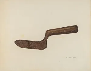 Chopping Knife, c. 1941. Creator: Nicholas Amantea
