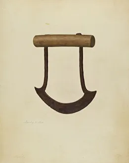 Chopping Knife, c. 1941. Creator: Stanley Chin