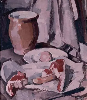 Peploe Samuel John Prints: Chops, 1925-1930. Creator: Samuel John Peploe