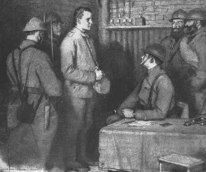 Interrogation Prints: Choses vues a la guerre; Les deux Polonais: Un soldat de nationalite polonaise