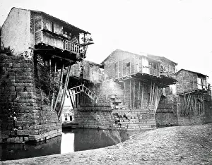 Precarious Prints: Chouchow Fu, Kwangtung province, China, 1870. Creator: John Thomson
