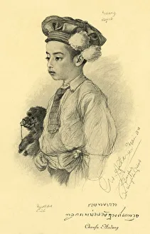 Thailand Prints: Chowfa Asdang, 1898. Creator: Christian Wilhelm Allers