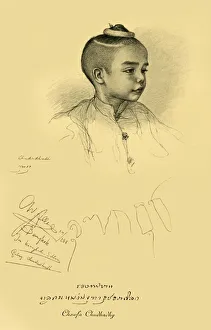 Thailand Prints: Chowfa Chudhadhy, 1898. Creator: Christian Wilhelm Allers