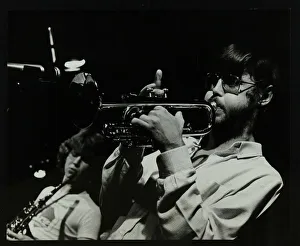 Barker Collection: Chris Hunter (saxophone) and Guy Barker (trumpet) playing at The Stables, Wavendon, Buckinghamshire