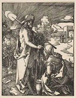 Christ Appearing to Mary Magdalen, from The Small Passion, ca. 1510