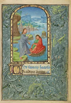 Appearing Prints: Christ Appearing to Saint James the Greater; Prayer Book of Charles the Bold