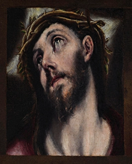 Domenikos Theotokopoulos Prints: Christ Bearing the Cross, about 1610. Creator: El Greco