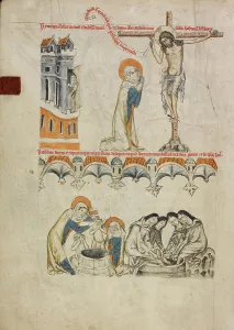 St Hedwig Prints: Christ Blessing Saint Hedwig; Saint Hedwig Washing Her Grandson's Face