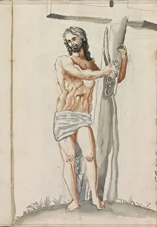 Beaumont Hendrick Van Prints: Christ carries the cross, 1696. Creator: Hendrick van Beaumont