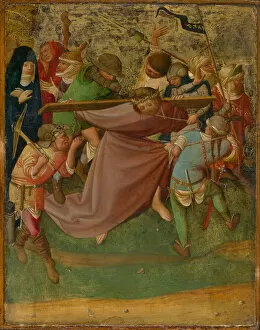 Crossbow Gallery: Christ Carrying the Cross, 1420 / 25. Creator: Master of the Worcester Carrying of