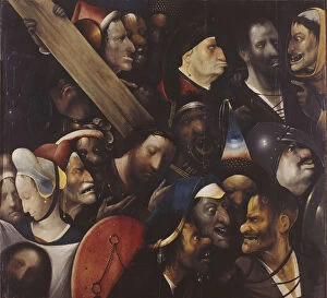 Images Dated 20th November 2013: Christ carrying the Cross, 1515-1516. Artist: Bosch, Hieronymus (c. 1450-1516)