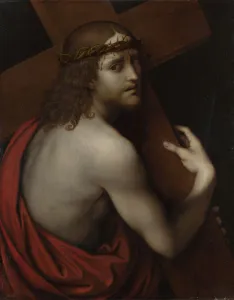 Tizian Prints: Christ Carrying the Cross, c. 1518-1525. Artist: Giampietrino (1 Half of 16th cen. )