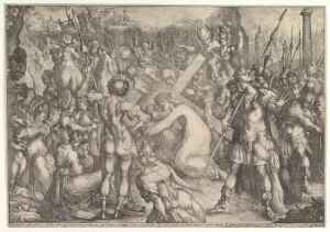 Bellange Jacques Gallery: Christ Carrying the Cross. Creator: Jacques Bellange