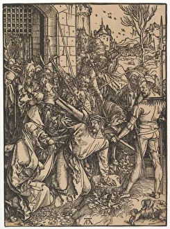 Metropolitan Museum Prints: Christ Carrying the Cross, from The Large Passion, ca. 1498. Creator: Albrecht Durer