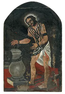 Orava Gallery Prints: Christ in Chains, 1851-1900. Creator: Unknown