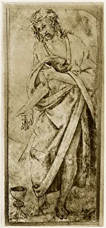 Great Masters Prints: Christ and the Chalice, 1913. Artist: Antonio del Pollaiuolo