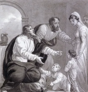 Corbould Prints: Christ and the children, c1810-c1844. Artist: Henry Corbould