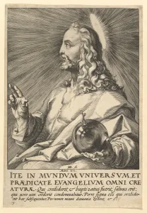 Goltzius Prints: Christ, from Christ, the Apostles and St. Paul with the Creed, ca. 1589