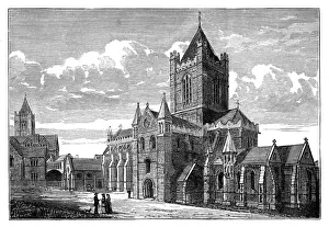 Christ Church Cathedral Prints: Christ Church Cathedral, Dublin, Ireland
