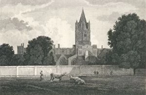 Alexander Wilson Collection: Christ Church Cathedral, Oxford, 1811. Artist: Elizabeth Byrne
