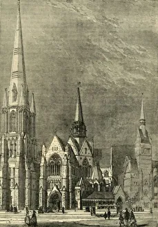 Christchurch Prints: Christ Church, Westminster Bridge Road, (c1878). Creator: Unknown