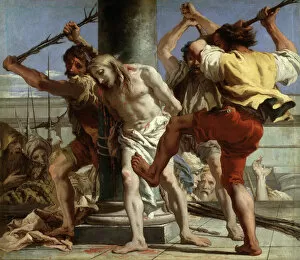 Giandomenico 1727 1804 Gallery: Christ at the Column, 1772. Artist: Tiepolo, Giandomenico (1727-1804)