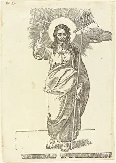 Jacques De Stella Prints: Christ. Creator: Jacques Stella