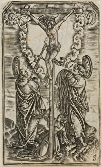 S Master Prints: Christ on the Cross, 1500/25. Creator: Master S