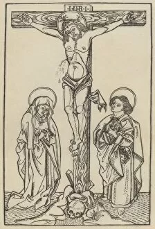 Crown Of Thorns Collection: Christ on the Cross, c. 1480 / 1500. Creator: Unknown
