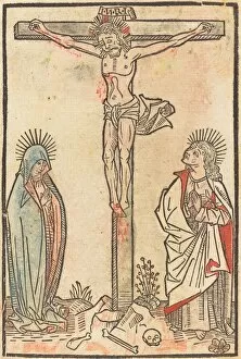 Weeping Gallery: Christ on the Cross, c. 1490. Creator: Unknown