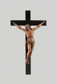 Crown Of Thorns Collection: Christ on the Cross, c.1650. Creator: Unknown