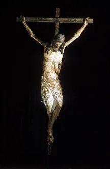 Vulnerability Prints: Christ on the cross, crucifix, 14th century