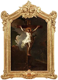 Christ on the cross, late 17th-early 18th century. Creator: Jean Ranc