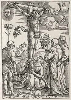 Early 16th Century Prints: Christ on the Cross with Mary, St. John, Mary Magdalen and St. Stephen, 1505. Creator