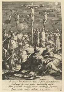 Christ on the Cross, from The Passion of Christ, mid 17th century Christ on the Cross, from The Passion of Christ, mid 17th century