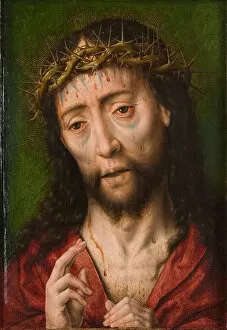 Bouts Gallery: Christ with the crown of thorns, First Half of 16th cen