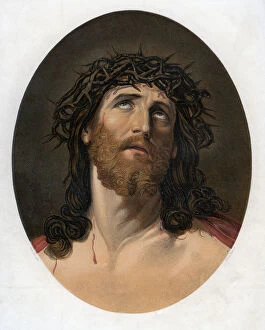 Images Dated 4th November 2006: Christ Crowned with Thorns, 19th century.Artist: William Dickes