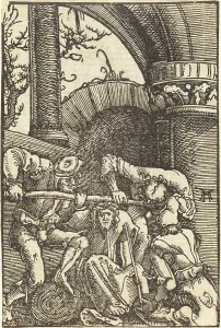 Altdorfer Albrecht Prints: Christ Crowned with Thorns, c. 1513. Creator: Albrecht Altdorfer