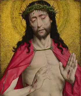 Bouts Gallery: Christ Crowned with Thorns, ca 1470. Artist: Bouts, Dirk (1410 / 20-1475)