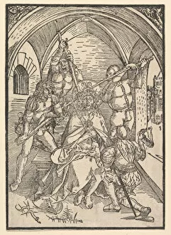 A Durer Gallery: Christ Crowned with Thorns, ca. 1500. Creator: Possibly Albrecht Dürer (German