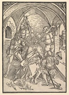 A Durer Gallery: Christ Crowned with Thorns, ca. 1500. Creator: Possibly Albrecht Dürer (German