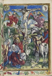 Albrecht 1471 1528 Prints: Christ the crucified. From the Great Passion (Passio domini nostri Jesu)