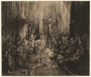 1606 1669 Prints: Christ Crucified Between the Two Thieves: The Three Crosses, 1653- c. 1660. Creator