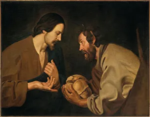 Christ and the Demon, ca 1611. Creator: Ribera, José, de (1591-1652)