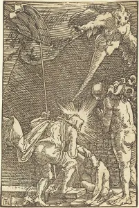 Christ Descending into Hell, c. 1513. Creator: Albrecht Altdorfer