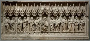 Normandy Prints: Christ and the Twelve Disciples, between c.1450 and c.1500. Creator: Unknown