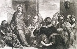 Serenity Prints: Christ Disputing with the Doctors in the Temple, c1821. Creator: Andrew Geddes