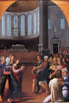 Christ among the Doctors, 1550. Artist: Filippi, Camillo (1500-1574)